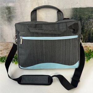 VANGODDY Wave 2-In-1 Universal Bag + Briefcase for I -Pad or Small Laptop